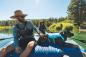 Preview: Ruffwear Confluence Hunde-Schwimmweste Biolumin Blue Gr. XS